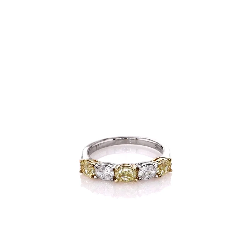 Affordable Luxury Jewelry – Style At A Great Price 18k Two-Tone Yellow and White Diamond Band Affordable Luxury Jewelry – Style At A Great Price 18k Two-Tone Yellow and White Diamond Band