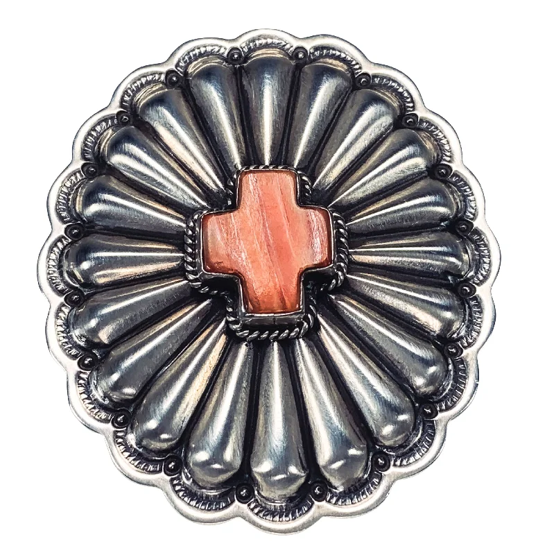 Flash Sale On Exquisite Jewelry – Don't Miss Out Spiny Oyster Shell Cross Ring | Donovan Cadman