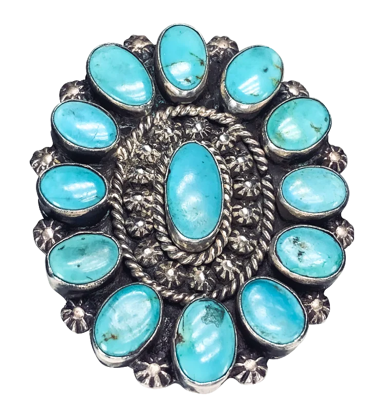 Unmissable Discounts On Timeless Jewelry Pieces Kingman Turquoise Ring | Artisan Handmade