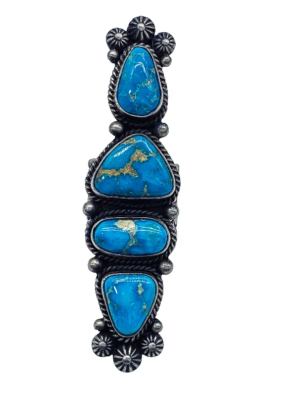 Shop Handcrafted Jewelry At Special Promotional Rates Kingman Turquoise Ring | M. & R. Calladitto