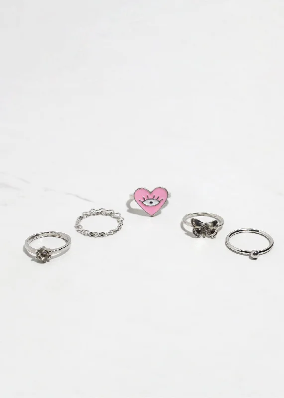 Silver/Pink