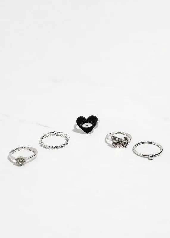 Silver/Black