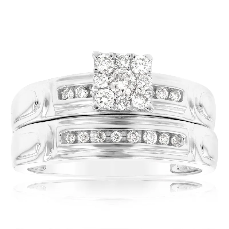 Shop Jewelry That Shines Without The High Price 9ct White Gold 1/3 Carat Diamond With 23 Brilliant Cut Diamonds Shop Jewelry That Shines Without The High Price 9ct White Gold 1/3 Carat Diamond With 23 Brilliant Cut Diamonds