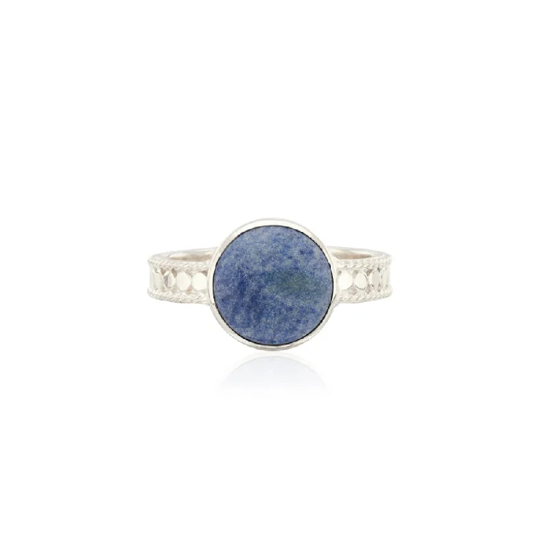 Grab Your Dream Jewelry At The Lowest Prices Anna Beck Medium Dumortierite Stacking Ring