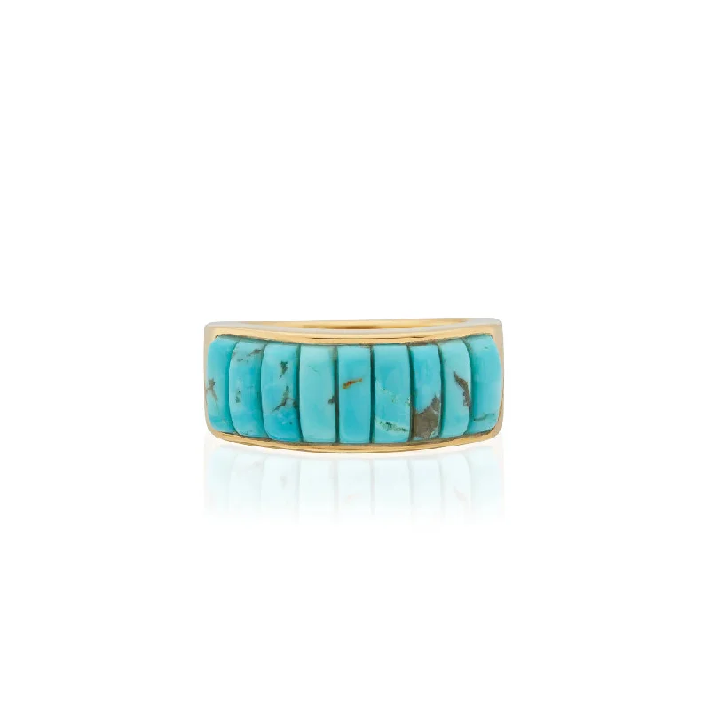 Unlock Unbeatable Jewelry Deals Before They’Re Gone Anna Beck Rectangular Turquoise Multi-Stone Ring