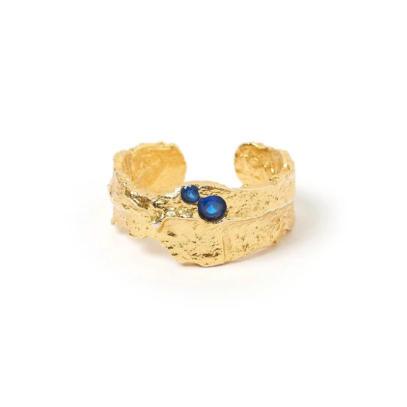 Limited-Time Jewelry Sale – Elegant Styles At Less Anya Gold Ring - Sapphire