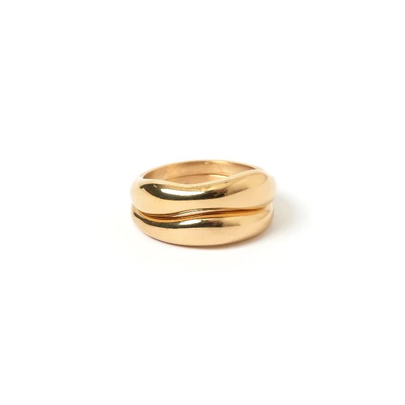 Timeless Elegance At Unbelievable Discounts Charli Gold Ring