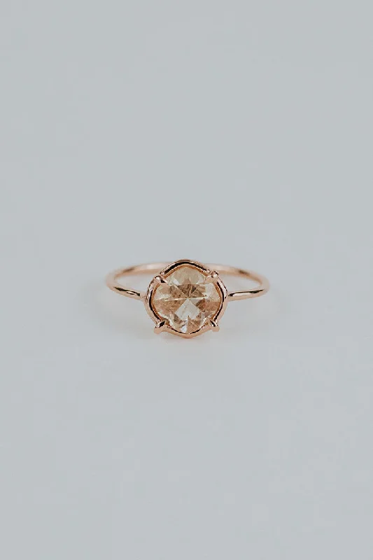 Premium Jewelry Now Available At Special Discounts Sunstone Ring - 14k Rose Gold