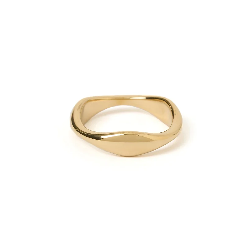 Affordable Luxury Jewelry For Every Occasion Dune Gold Ring