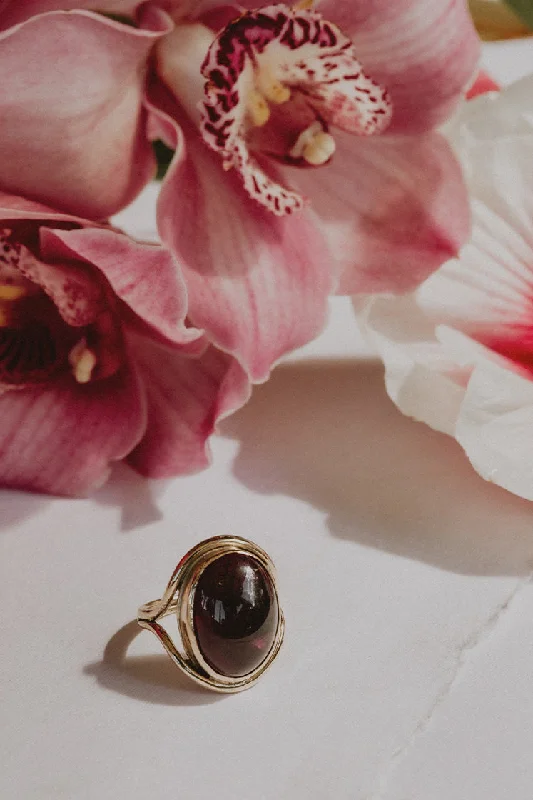 Don't Miss These Dazzling Jewelry Discounts Evil Eye Ring - Pink Tourmaline 14K