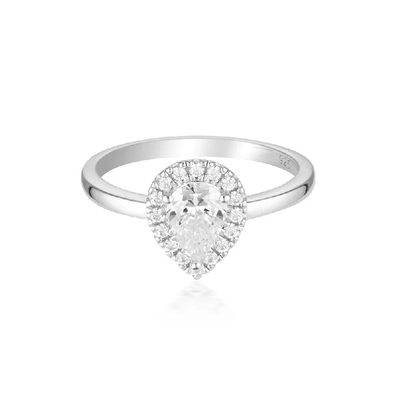 Once-A-Year Jewelry Deals – Shop Before They’Re Gone Georgini Luxe Sterling Silver Zirconia Splendore Ring