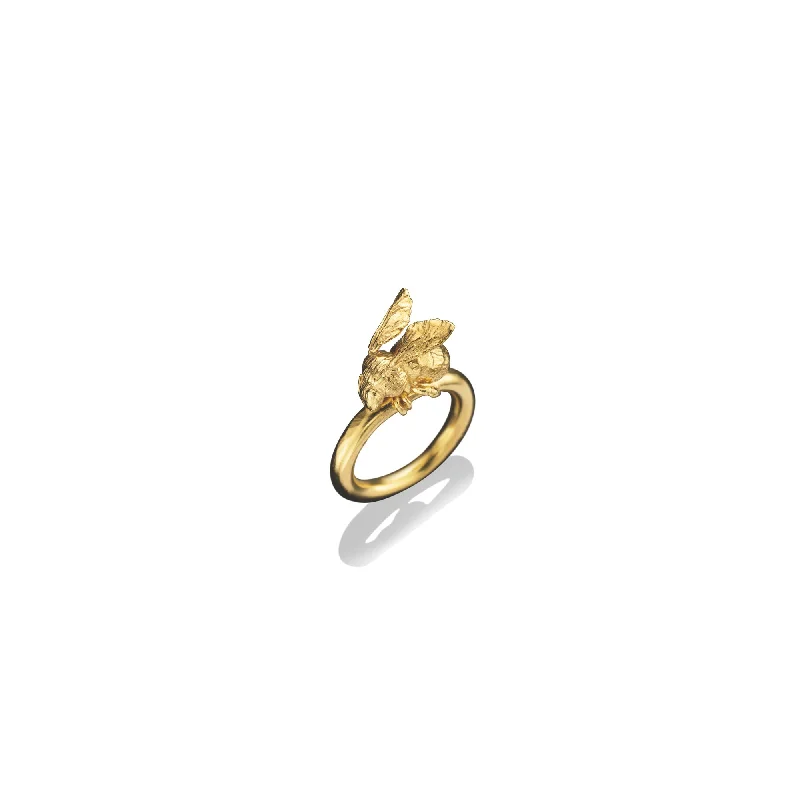 Final Call For Exquisite Jewelry At Reduced Rates Gold Honeybee Ring