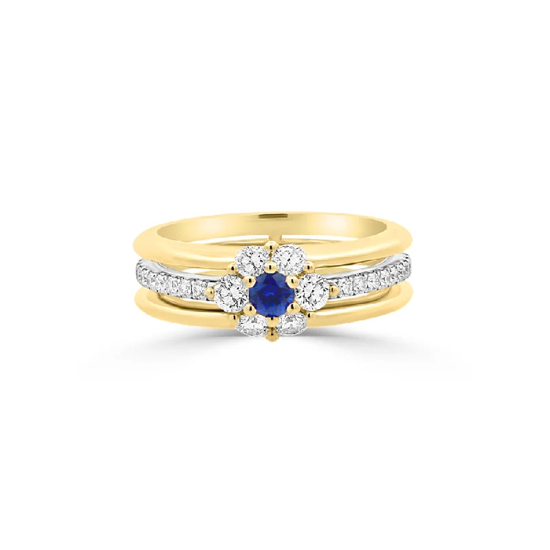 High-End Jewelry, Now More Affordable Than Ever Jack Kelege 18k Sapphire Flower Band High-End Jewelry, Now More Affordable Than Ever Jack Kelege 18k Sapphire Flower Band