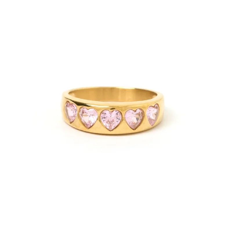 Exclusive Gemstone Jewelry At Special Prices J'adore Gold Ring - Pink
