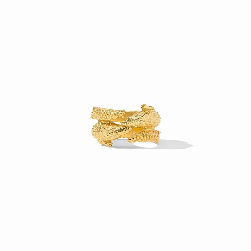 Exclusive Jewelry Bundles At Discounted Rates Julie Vos Alligator Duet Ring