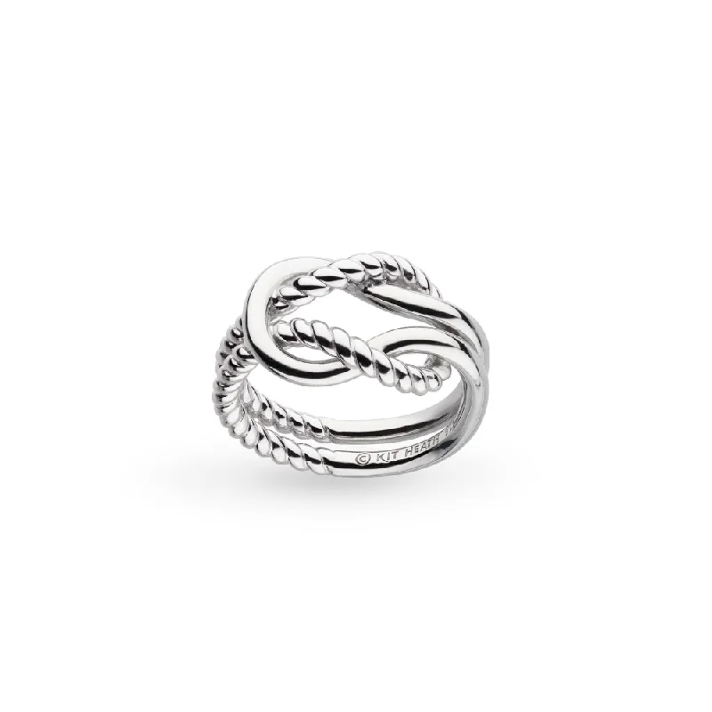 High-End Jewelry, Now More Affordable Than Ever Kit Heath Marina Rope Knot Ring