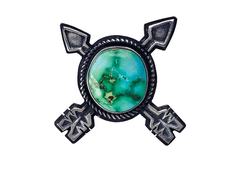 Final Call For Exquisite Jewelry At Reduced Rates Sonoran Gold Turquoise Arrow Ring | Artisan Handmade
