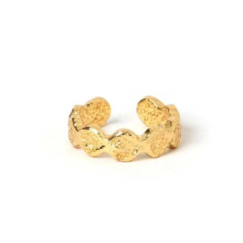 Luxury Meets Affordability – Jewelry Sale Live Now Olsen Gold Ring