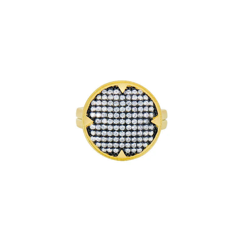 Trending Jewelry Styles Now At Limited-Time Discounts Signature Times Square Pavé Cocktail Ring