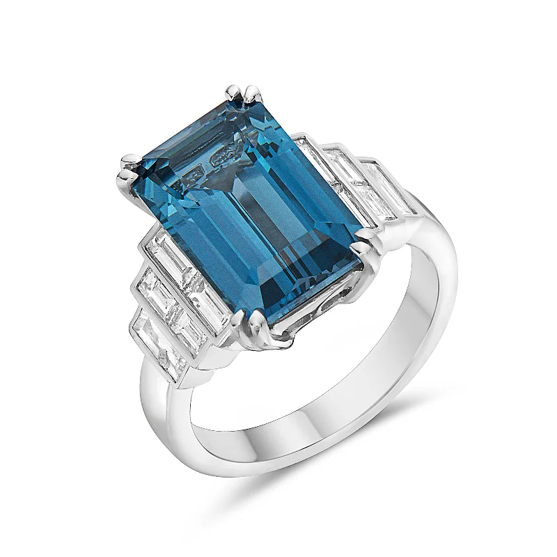 Special Sale On Handcrafted Jewelry – Shop Today London Blue Topaz & Diamond Pastel Ring Special Sale On Handcrafted Jewelry – Shop Today London Blue Topaz & Diamond Pastel Ring