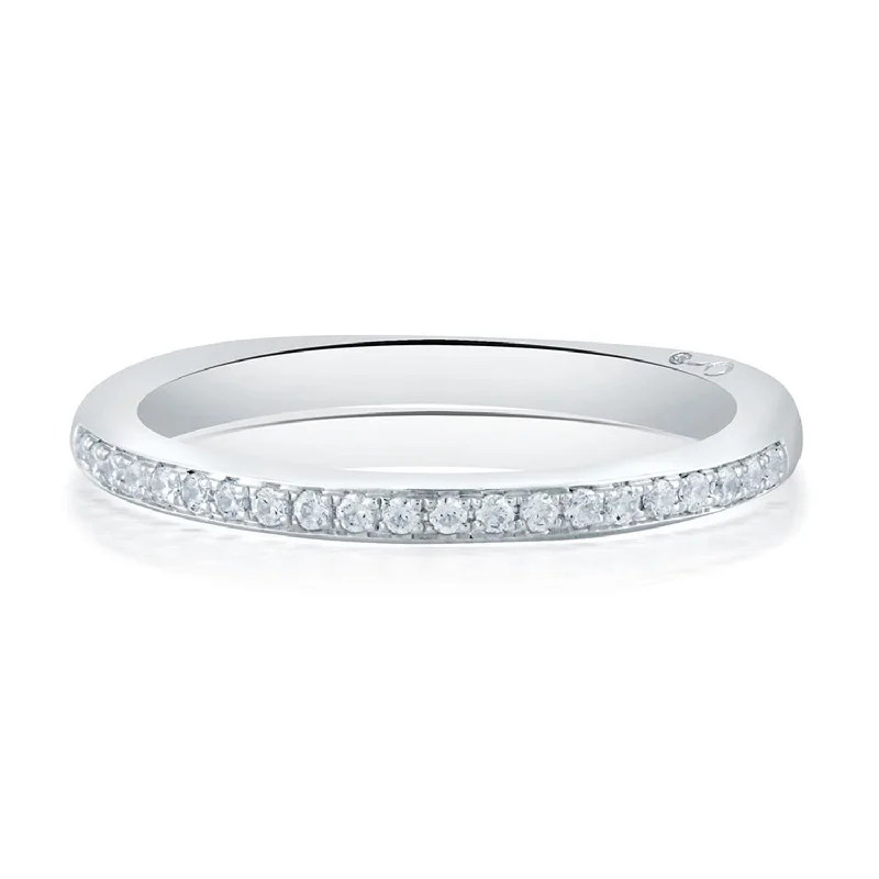 Flash Sale On Stunning Jewelry – Don't Miss Out A.Jaffe Signature Classic Pave Diamond Wedding Band MRS560/13 Flash Sale On Stunning Jewelry – Don't Miss Out A.Jaffe Signature Classic Pave Diamond Wedding Band MRS560/13
