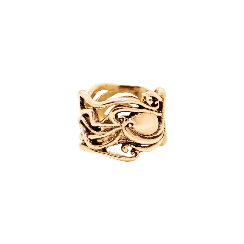 Limited-Stock Jewelry Clearance – Grab Your Favorites Now Band of Octopus Ring in Bronze Limited-Stock Jewelry Clearance – Grab Your Favorites Now Band of Octopus Ring in Bronze