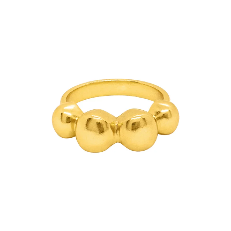 Must-Have Jewelry Pieces At Reduced Prices Bubbling Optimist Ring in Gold