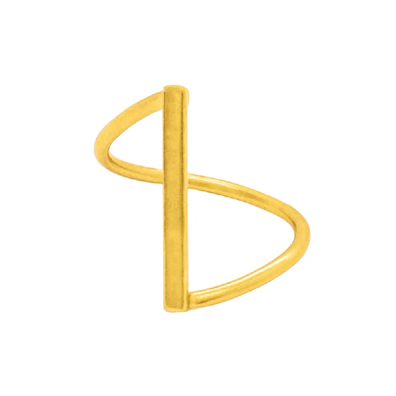 Exclusive Gemstone Jewelry Markdowns – Shop Now Fine Line Ring in Gold