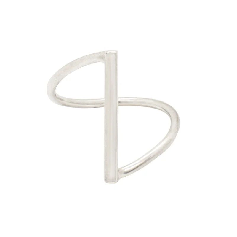 Timeless Elegance Now At Special Discounts Fine Line Ring in Silver