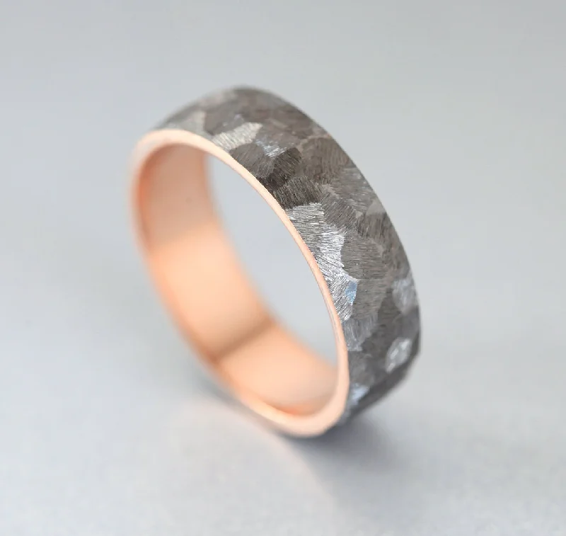 Fashion-Forward Geometric Jewelry For Contemporary Style Evan Hammered Wedding Band Fashion-Forward Geometric Jewelry For Contemporary Style Evan Hammered Wedding Band