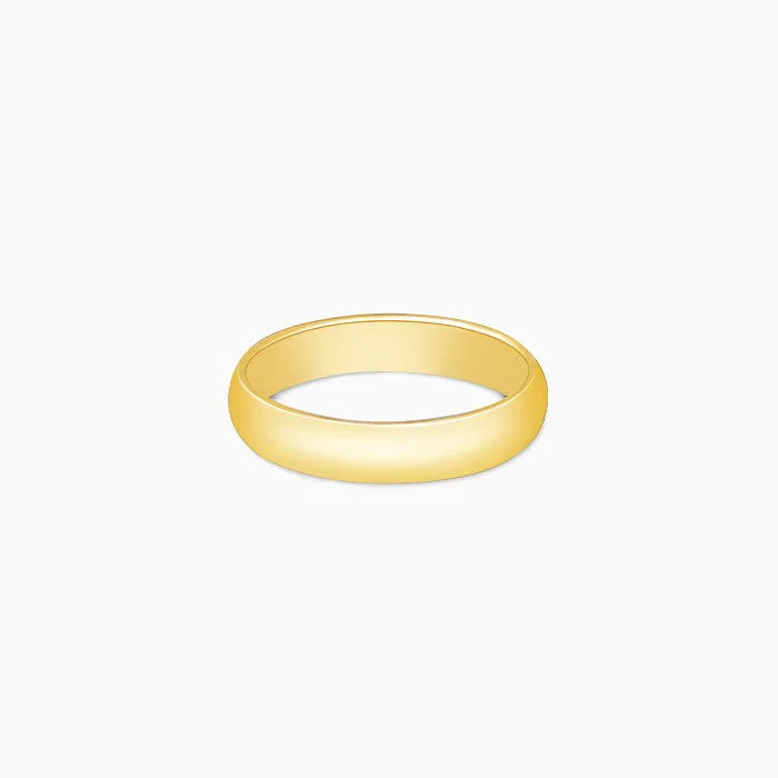Shop Trending Jewelry With Exclusive Savings Golden Classic Band for Her