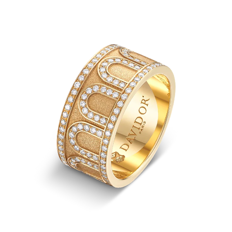 Best Jewelry Deals – Shop Premium Pieces At Great Prices L'Arc de DAVIDOR Ring GM, 18k Yellow Gold with Satin Finish and Palais Diamonds Best Jewelry Deals – Shop Premium Pieces At Great Prices L'Arc de DAVIDOR Ring GM, 18k Yellow Gold with Satin Finish and Palais Diamonds