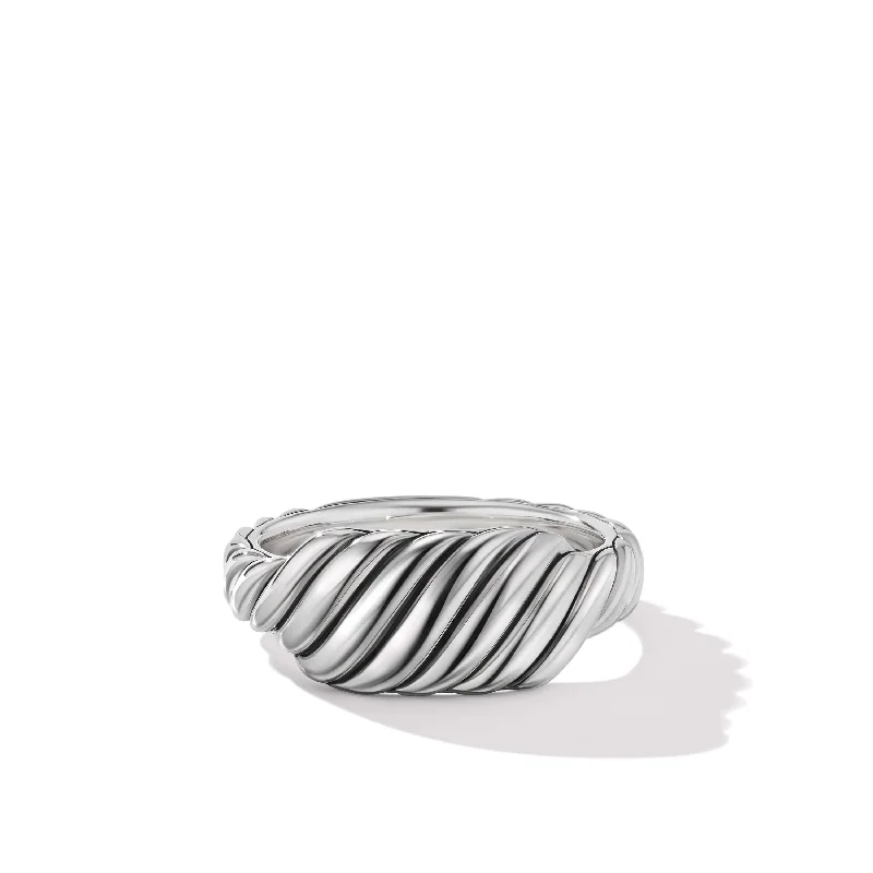 Breathtaking Jewelry At Limited-Time Savings Sculpted Cable Contour Ring in Sterling Silver Breathtaking Jewelry At Limited-Time Savings Sculpted Cable Contour Ring in Sterling Silver