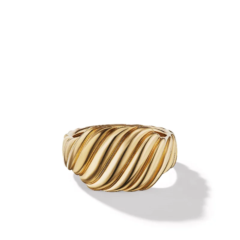 Best Jewelry Deals – Premium Quality At Exclusive Discounts Sculpted Cable Contour Ring in 18K Yellow Gold Best Jewelry Deals – Premium Quality At Exclusive Discounts Sculpted Cable Contour Ring in 18K Yellow Gold