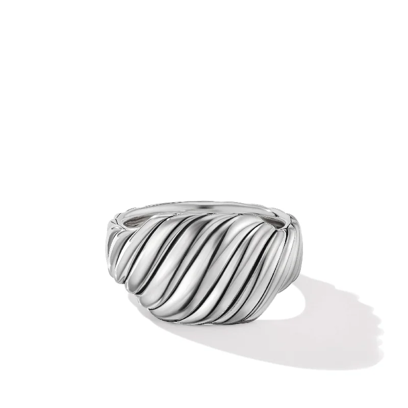 Bestselling Jewelry At Special Promotional Rates Sculpted Cable Contour Ring in Sterling Silver Bestselling Jewelry At Special Promotional Rates Sculpted Cable Contour Ring in Sterling Silver