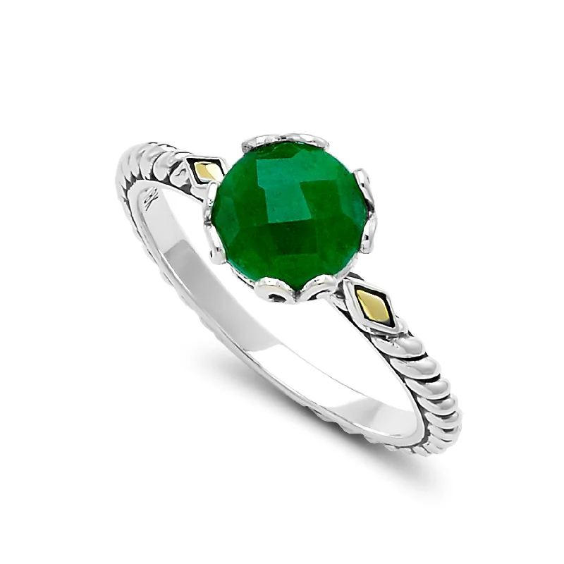 Jewelry Clearance Event – Stock Up Before It's Over Samuel B. Emerald Birthstone Glow Ring - May Jewelry Clearance Event – Stock Up Before It's Over Samuel B. Emerald Birthstone Glow Ring - May