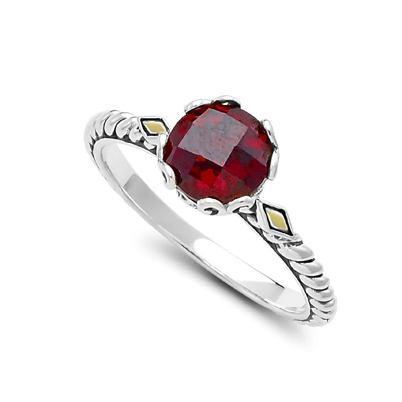 Get The Jewelry You Love At A Price You Love Samuel B. Garnet Birthstone Glow Ring - January Get The Jewelry You Love At A Price You Love Samuel B. Garnet Birthstone Glow Ring - January