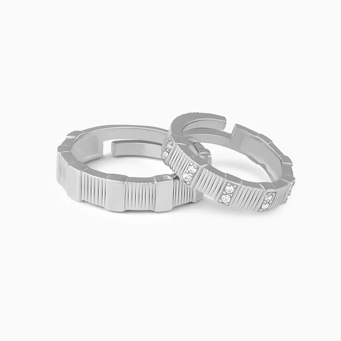 Adjustable Charm Bracelets For A Perfect Fit Silver Fair Love Couple Rings