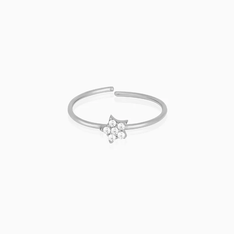 Shine In Style – Shop Jewelry Discounts Today Silver Zircon Constellation Ring