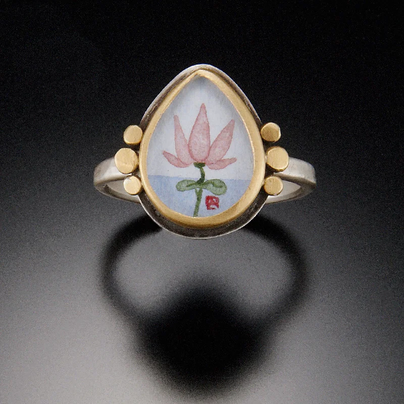 Shop Stylish Jewelry Now And Save Big Teardrop Lotus Ring