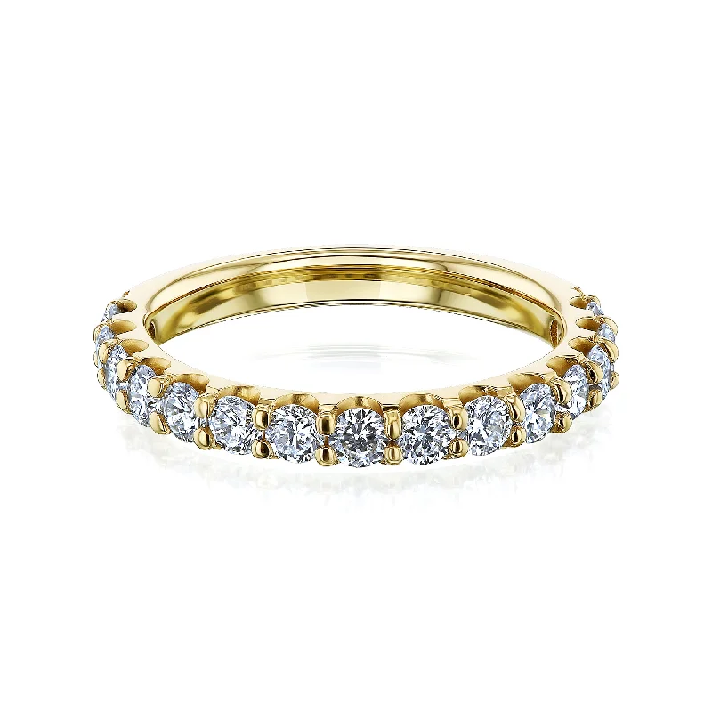 The Perfect Jewelry Piece At The Perfect Discount U-Prong Semi-Eternity Ring - 9/10ct TDW The Perfect Jewelry Piece At The Perfect Discount U-Prong Semi-Eternity Ring - 9/10ct TDW