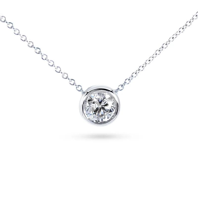 Dainty And Elegant Jewelry Now At Reduced Prices 1-1/2ct Moissanite Soldered Bezel