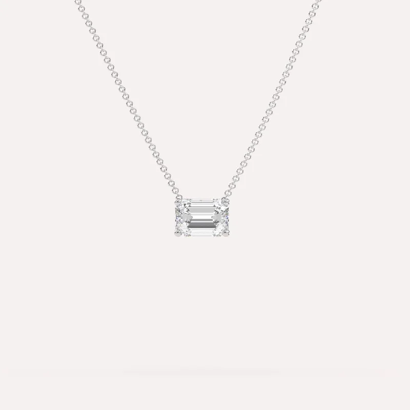 Shine In Style – Shop Jewelry Discounts Today 1 carat Emerald Floating Diamond Necklace Shine In Style – Shop Jewelry Discounts Today 1 carat Emerald Floating Diamond Necklace