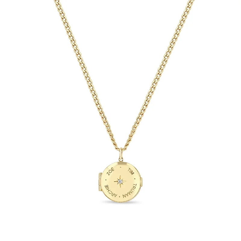 Buy More, Save More On Stunning Jewelry Pieces 14k Gold Family Locket Necklace