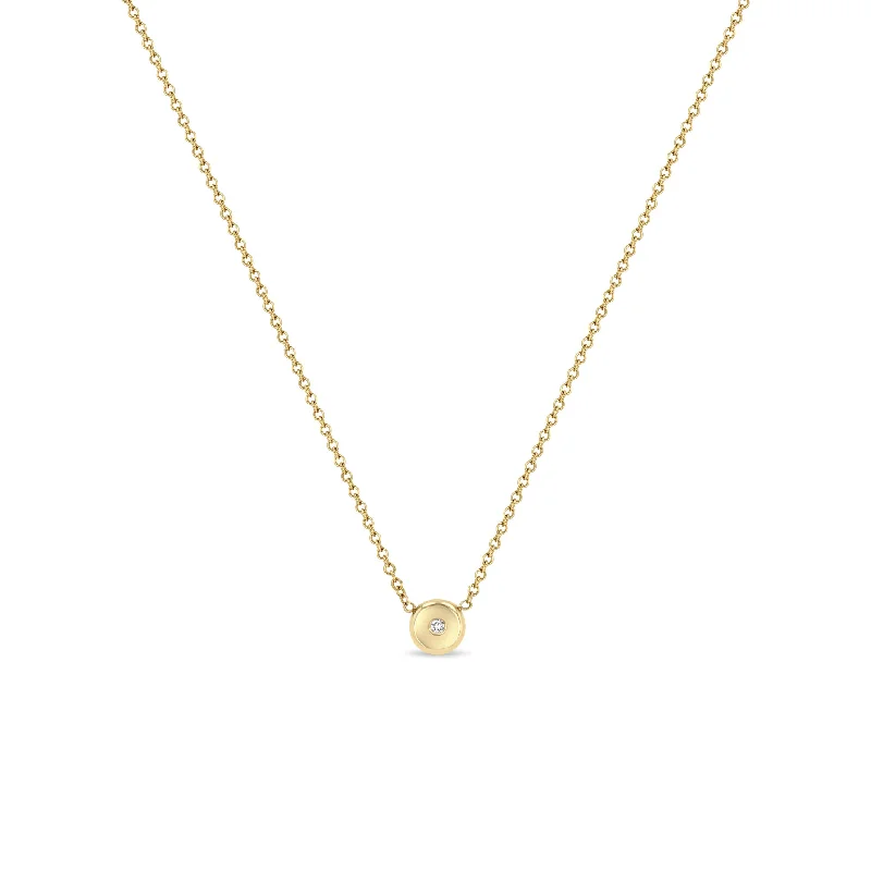 Seasonal Jewelry Sale – Upgrade Your Collection 14k Small Diamond Nugget Necklace