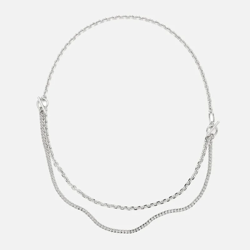 Shine Without Limits – Jewelry Sale Happening Now 3 Way Necklace in Silver