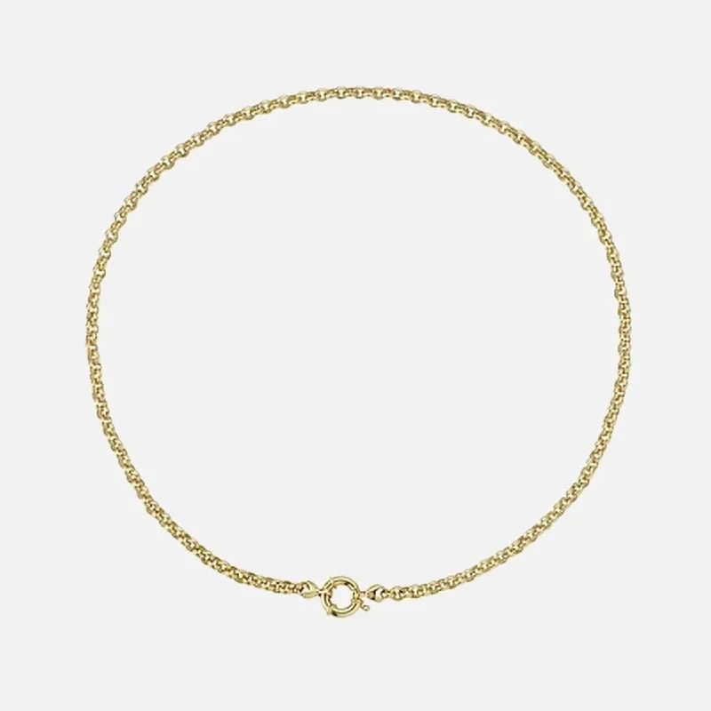 Handmade Pearl Jewelry For Timeless Elegance 4mm Heavy Rolo Link Chain