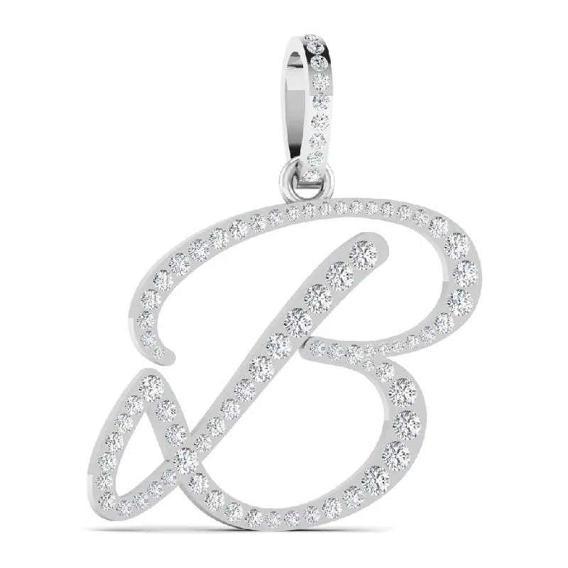 Exclusive Jewelry Offers – Sparkle For Less Alphabet XL Diamond Pendant in 18K Gold