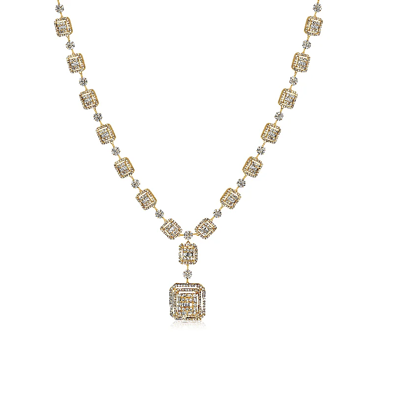 Exclusive Jewelry Sale – Shine For Less Anne Diamond  Necklace in 18K Gold