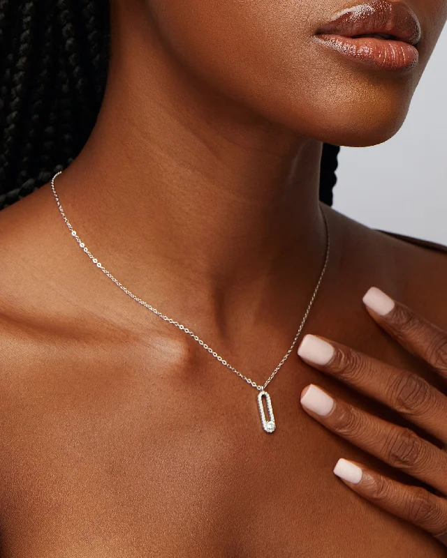 Dazzle With Discounts – Shop Jewelry On Sale Cecile Moissanite Tennis Necklace